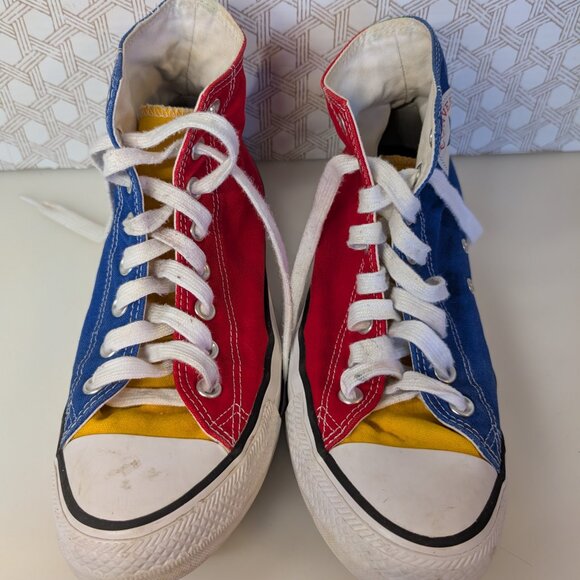 Converse Chuck Taylor All Star High Top Sneakers Multicolor Men 7.5 Women 9.5 - Picture 3 of 12
